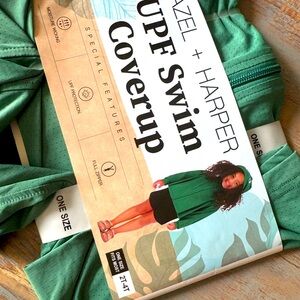 UPF Swim Cover Up Green Dinosaur 2T - 4T for Kids